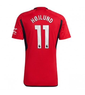 Manchester United Rasmus Hojlund #11 Replika Hjemmebanetrøje 2023-24 Kortærmet